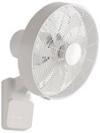 CasaFan Wandventilator Wandventilator Airos Eco Design Wall Wei&szlig;, Timer