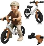 lionelo Laufrad TONI 25 cm Zoll, Leicht/Verstellbar/PU-R&auml;der/120&deg; Lenkerstopp