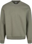 URBAN CLASSICS Rundhalspullover Urban Classics Fluffy Crewneck (1-tlg)