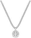 BOSS Kette mit Anh&auml;nger Schmuck Edelstahl Halsschmuck Panzerkette NORTH