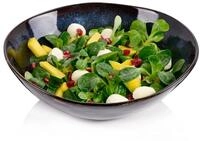 S&Auml;NGER Salatsch&uuml;ssel Tokio Salatschale, Steingut, (1-tlg), Blau Schwarz,...