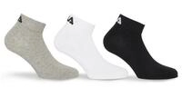 Fila Kurzsocken UNISEX INVISIBLE PLAIN SOCKS (3-Paar) mit Logostickerei
