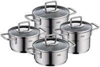 Silit Topf-Set Extra Cook Mini, Kochgeschirr-Set Induktion mit Glasdeckeln,