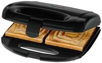 BOMANN Sandwichmaker ST 6074 CB, Sandwichtoaster mit Backampel & isolierter Griff