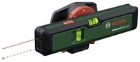 BOSCH Punkt- und Linienlaser UniversalWallLevel, Laser-Wasserwaage m. 2 x 1,5 V