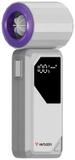 Verbatim Handventilator Tragbarer USB-C Mini-Ventilator mit LED-Anzeige & 4