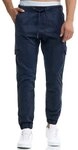 Indicode Cargohose INLevi mit seitlichen Cargotaschen und elastischen B&uuml;ndchen