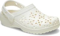 Crocs Classic Floral Cut Out Clog Clog Sommerschuh, Sandale, Strandschuh mit