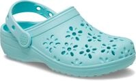 Crocs Classic Floral Cut Out Clog Clog Sommerschuh, Sandale, Strandschuh mit