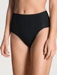 Midislip CALIDA "Modern Fit", Damen, Gr. L (48/50), schwarz, Interlock, Obermaterial: