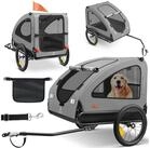 KESSER Fahrradhundeanh&auml;nger, Hundeanh&auml;nger Boxer 2-in-1 Hundebuggy Fahrradanh&auml;nger