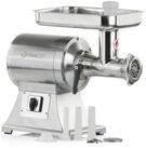 Mahlzeit Fleischwolf Edelstahl Hackfleischmaschine elektrisch 450W 75kg/h silber, 450