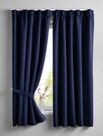 Gardinenbox Vorhang (2 St), verdecketeSchlaufen, verdunkelnd, Blickdicht...