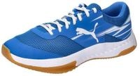 PUMA Varion II Handballschuhe Erwachsene Sneaker beige|blau 37,5 EU
