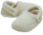 Crocs Classic Cozzzy Slipper (Kunstfell, warm) naturweiss Kleinkinder Hausschuh