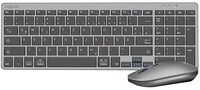 LogiLink ID0215 Dual-Mode Tastatur & Maus Set kabellos Tastatur-Maus-Kombiset
