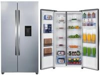 PKM Side-by-Side KS6.12D, 177.00 cm hoch, 91.00 cm breit, Holiday-Modus, Display &