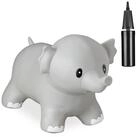 relaxdays H&uuml;pftier Elefant, (2-tlg), grau
