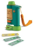 Hape Nature Fun Tragbares Mikroskop Kindermikroskop (mit Licht und Objektr&auml;gern f&uuml;r