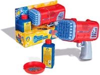 PUSTEFIX Seifenblasen Kanone Bubble Bazooka, mit LED-Licht