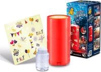 PUSTEFIX Seifenblasen Kanone Bubble Feuerwerk, mit LED-Licht