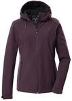 Softshelljacke KILLTEC "KOW 8 WMN SFTSHLL JCKT", Damen, Gr. 38, lila (pflaume),
