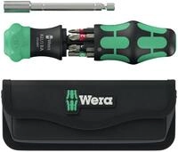Wera Bit-Schraubendreher Kraftform Kompakt 28 RA mit Tasche