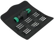 Wera Schraubendreher Kraftform Kompakt Vario RA, (Set), 7-teilig, Handhalter...