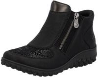 Rieker Ready2GO Schlupfboots Stiefelette, Casual-Boots, Profilsohle, mit...