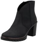 Rieker Ankleboots Stiefelette, Plateauboots, Blockabsatz, in eleganter Optik