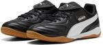 Fu&szlig;ballschuh PUMA "KING LIGA IT", Damen, Gr. 44, schwarz-wei&szlig; (puma schwarz, puma