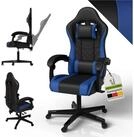 Juskys Gaming-Stuhl HyperSeat, Verstellbare R&uuml;ckenlehne, robuste Konstruktion,