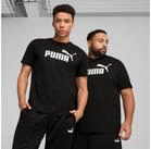 PUMA T-Shirt ESS NO 1 LOGO TEE sportlicher Stil, Kurzarm, Rundhalsausschnitt