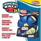 Goliath&reg; Spiel Phlat Ball Junior blau - 2in1 Frisbee & Ball kompakt