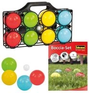 Idena Spielzeug-Gartenset Boccia, Set 8 Kugeln 4 Farben Boule Spiel Wurfspiel f&uuml;r