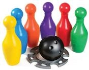 WADER QUALITY TOYS Bowlingball Wader Kinder Kegelspiel Bowlingspiel Set Wurfspiel