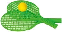 Betzold Outdoor-Spielzeug Mini-Tennis-Set, Kunststoff