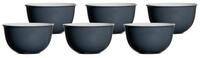 Ritzenhoff & Breker Schale Doppio M&uuml;slischalen &oslash; 14 cm 6er Set, Porzellan, (6