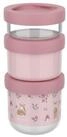Mepal Kinderbesteck Mepal Mio 550 ml Snackbox stapelbar 3-teilig - Fairy Garden