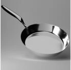 NAKOA Bratpfanne NAKOA Edelstahlpfanne Unbeschichtet 28 cm f&uuml;r Induktion,...