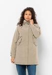 Parka JACK WOLFSKIN "TALFORST PARKA W", Damen, Gr. XS, braun (anis), Obermaterial: