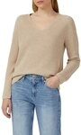 s.Oliver Strickpullover mit V-Ausschnitt