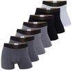 Boxershorts CR7 "Boxershort 7er Pack", Herren, Gr. S, bunt (schwarz, wei&szlig;, grau),