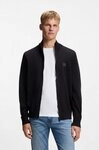 BOSS ORANGE Strickjacke Kanozip Full Zip Cardigan mit Rei&szlig;verschluss