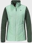 Fleecejacke SCH&Ouml;FFEL "Hiking Hybrid Jk Style Cascata WMS", Damen, Gr. 38, gr&uuml;n