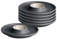 Ritzenhoff & Breker Eierbecher Jasper Eierteller &oslash; 12 cm 6er Set, (6er Set,...