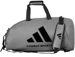 adidas Performance Sporttasche 2in1 Bag PU grau|schwarz L | 72 cm x 34 cm x 34 cm