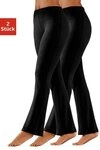 vivance active Jazzpants (2er-Pack) mit leicht ausgestelltem Bein, Loungewear