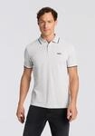 Poloshirt BOSS GREEN "Paddy Regular Fit", Herren, Gr. L, grau (light, pastel