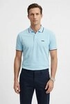 BOSS GREEN Poloshirt Paddy atmungsaktive Piqu&eacute;-Webstruktur, Flachstrickkragen,